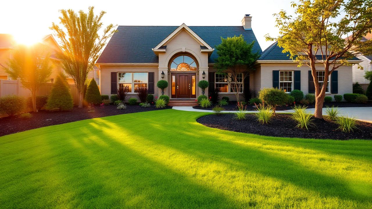 Landscaping website concept preview